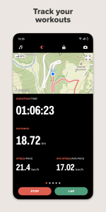 اسکرین شات 2 برنامه Sports Tracker: Run Bike Hike