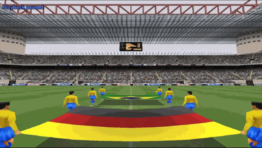 اسکرین شات 6 بازی فوتبال 2002 پلی استیشن 1