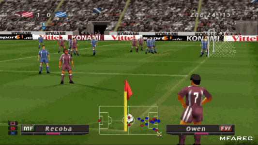 اسکرین شات 1 بازی فوتبال 2002 پلی استیشن 1