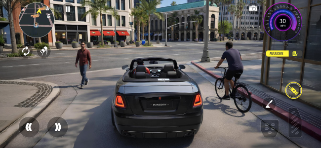 اسکرین شات 1 بازی Car Driving City Racing Games