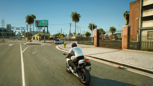اسکرین شات 2 بازی Highway Bike Traffic Racer 3D