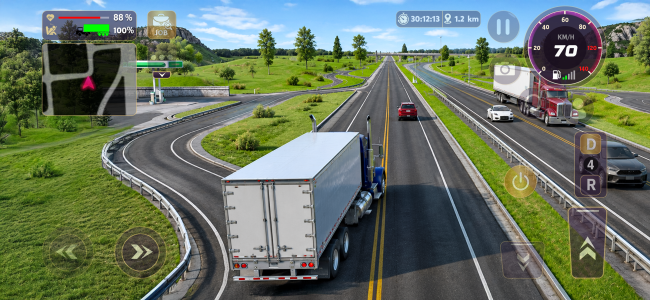 اسکرین شات 2 بازی Truck Simulator Cargo Legends