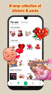 اسکرین شات 1 برنامه HD Sticker&Pack WAStickersApps