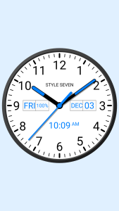 اسکرین شات 1 برنامه Analog Clock Widget Plus-7