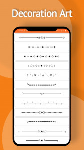 اسکرین شات 4 برنامه 𝔽𝕆ℕ𝕋 Style - Stylish text &