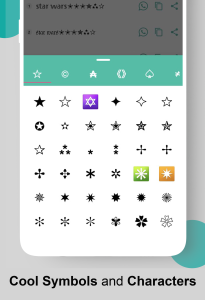 اسکرین شات 4 برنامه Stylish Text - Font Keyboard