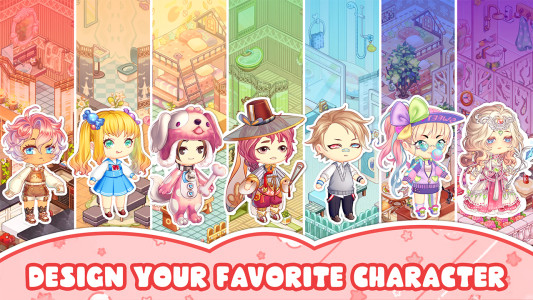 اسکرین شات 1 بازی Kawaii Home Design