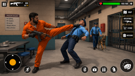اسکرین شات 8 بازی Prison Escape: Spy Agent