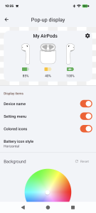 اسکرین شات 5 برنامه AirPods on Android