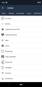 اسکرین شات 3 برنامه Button & Gesture Remapper