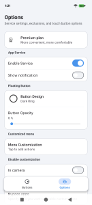 اسکرین شات 8 برنامه Button & Gesture Mapper