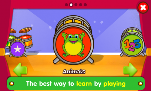 اسکرین شات 2 برنامه Babies & Kids educational game
