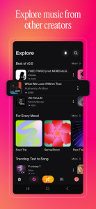 اسکرین شات 3 برنامه Suno - AI Music & Songs Maker