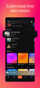 اسکرین شات 4 برنامه Suno - AI Music & Songs Maker