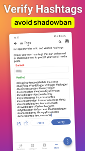 اسکرین شات 4 برنامه in Tags - AI Hashtag generator