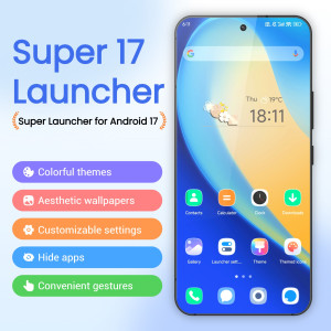 اسکرین شات 1 برنامه Super17 Launcher for Android17