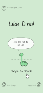 اسکرین شات 1 بازی Like Dino!