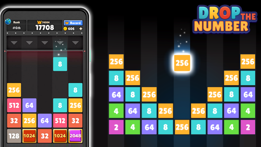 اسکرین شات 7 بازی Drop The Number® : Merge Game