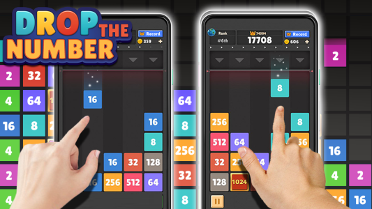 اسکرین شات 6 بازی Drop The Number™ : Merge Game
