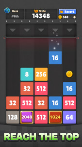 اسکرین شات 4 بازی Drop The Number® : Merge Game