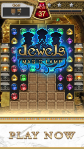 اسکرین شات 3 بازی Jewels Magic Lamp : Match 3