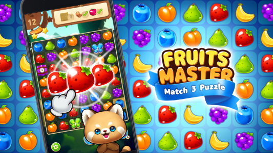 اسکرین شات 2 بازی Fruits Master - Match 3