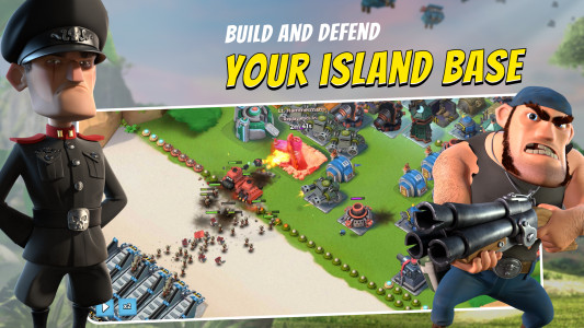 اسکرین شات 3 بازی بوم بیچ (boom beach)