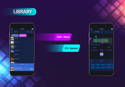 اسکرین شات 6 برنامه Add Music To Video Editor