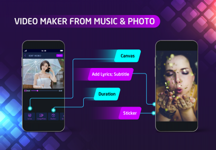 اسکرین شات 3 برنامه Add Music To Video Editor