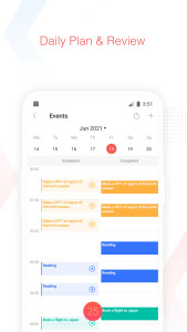 اسکرین شات 6 برنامه Focus To-Do: Pomodoro & Tasks