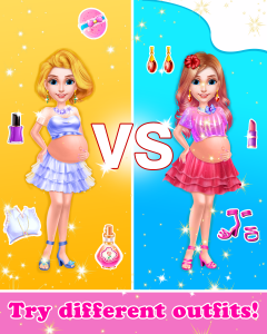 اسکرین شات 7 بازی Pregnant Mommy Salon Makeover