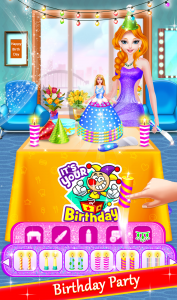 اسکرین شات 1 بازی Princess Birthday Cake Party S