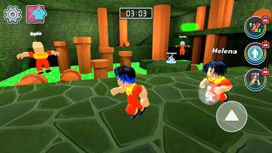 اسکرین شات 2 بازی Survive Challenge: Obby Escape