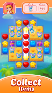 اسکرین شات 2 بازی Sweet Candy Puzzle: Match Game