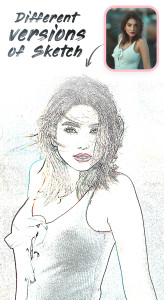 اسکرین شات 5 برنامه Pencil Sketch Photo Editor