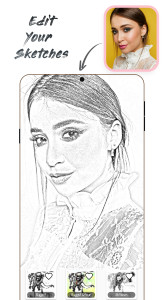 اسکرین شات 6 برنامه Pencil Sketch Photo Editor