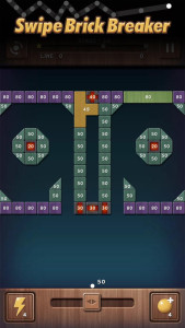اسکرین شات 1 بازی Swipe Brick Breaker: The Blast