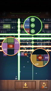 اسکرین شات 3 بازی Swipe Brick Breaker: The Blast