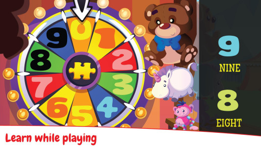 اسکرین شات 2 برنامه Toddler Kids Puzzles Puzzingo