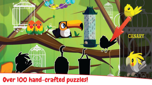 اسکرین شات 1 برنامه Toddler Kids Puzzles Puzzingo