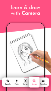 اسکرین شات 1 برنامه AR Drawing - Sketch, Paint