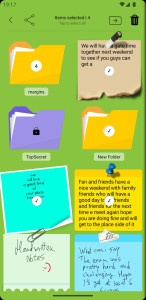 اسکرین شات 7 برنامه Sticky Notes + Widget