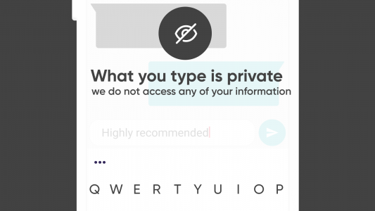اسکرین شات 4 برنامه Fleksy fast emoji keyboard app
