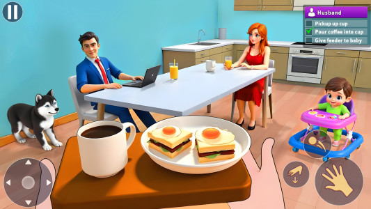 اسکرین شات 4 بازی Mother Simulator 3D: Mom Games