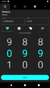 اسکرین شات 8 برنامه Diabetes — Blood Sugar Tracker
