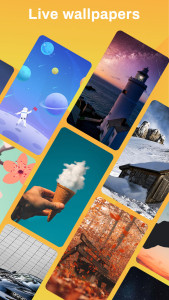اسکرین شات 5 برنامه TipTop Launcher: Color, Beauty