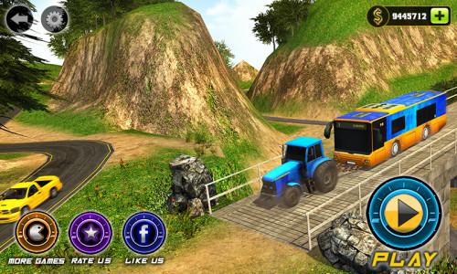 اسکرین شات 1 بازی Offroad Tractor Pulling Driver