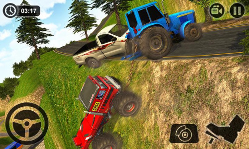اسکرین شات 4 بازی Offroad Tractor Pulling Driver
