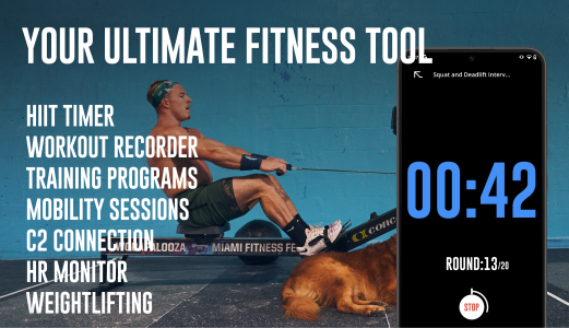 اسکرین شات 1 برنامه WODProof: WOD Recorder & Timer