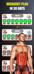 اسکرین شات 3 برنامه Six Pack in 30 Days